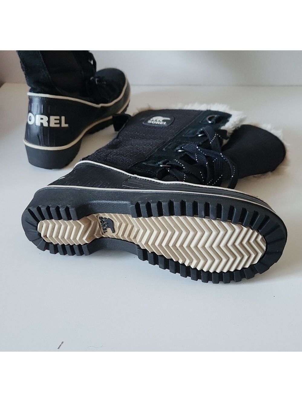 SOREL | Tivoli High II Shell Boots black sz 6 - Picture 5 of 5